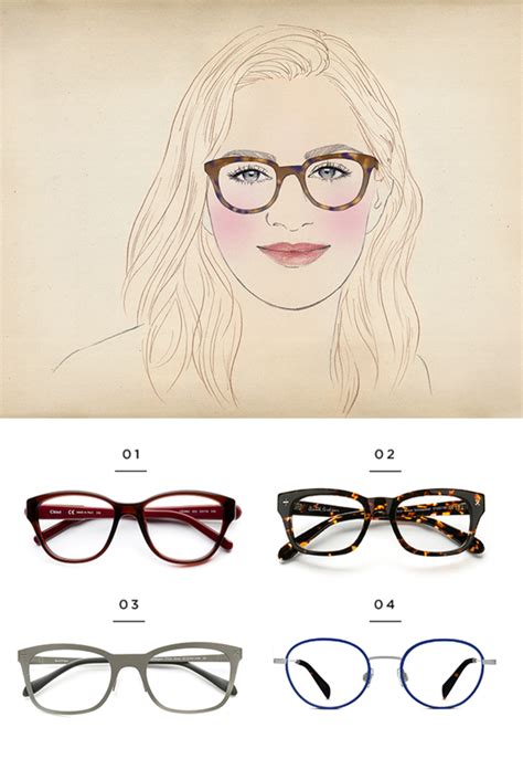 spectacles frames for girls with oval face