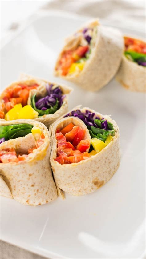 Veggie Rainbow Pinwheels Recipe Appetizer Recipes Food Party Food