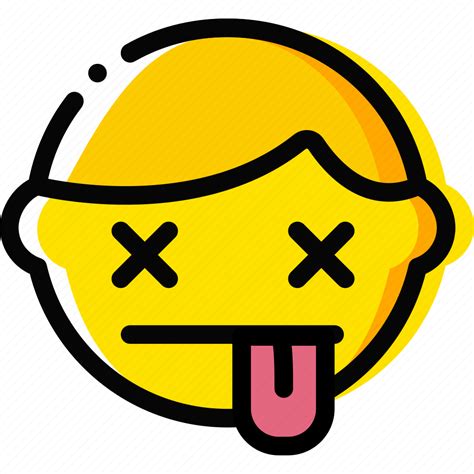 Dead Emoji Emoticon Face Icon Download On Iconfinder