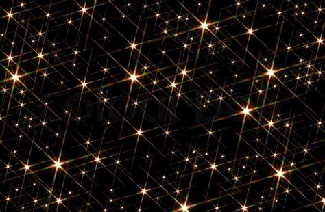 Black Background Blotched With Shiny Stars Stock Photo Colourbox