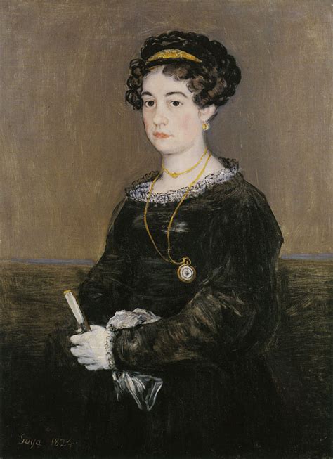 Francisco josé de goya y lucientes (/ˈɡɔɪə/; Francisco Goya - Portrait of a Lady