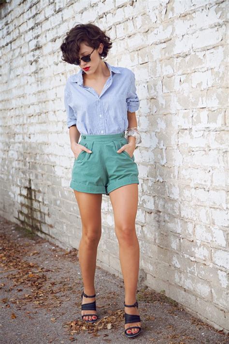 20 Pretty Ideas For Wearing Summer Shorts Pretty Designs