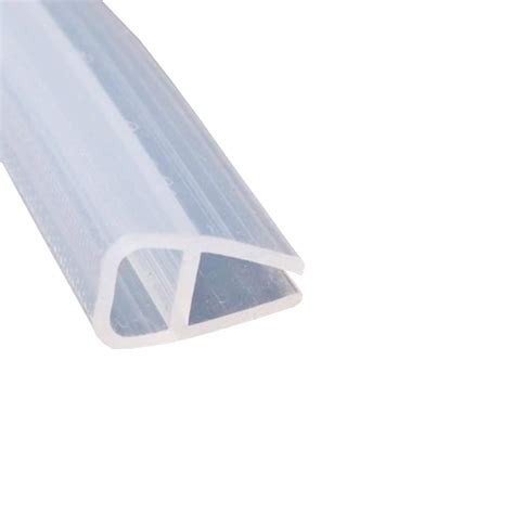 Buy Etopar Bath Door Seal Strip Shower Screen Window Gap Seal Curved Flat Rubber Glass Bottom