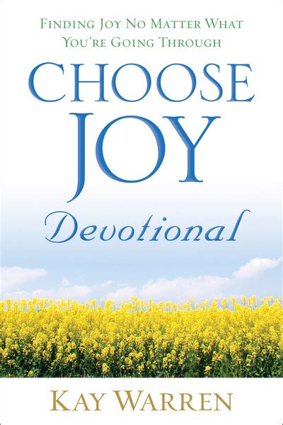 Choose Joy Devotional Finding Joy No Matter What Youre Going Through