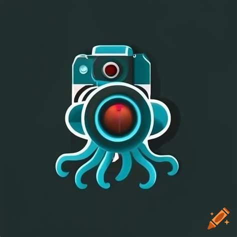 Octopus Logo With Camera