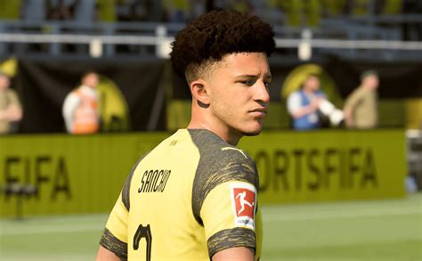 Download the fifa faces of football players like gabriel barbosa and more of a series of games from 14 till 20. Jadon Sancho Just Received Upgraded Stats and His First ...