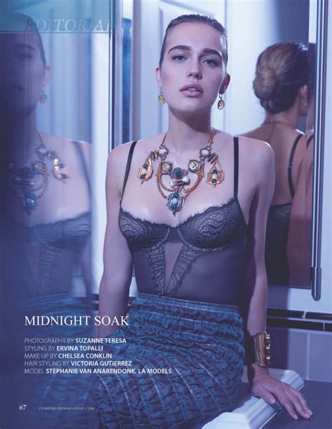 Fashion Editorial Midnight Soak Composure Magazine