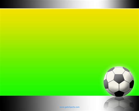 Download Soccer Ball Sport Theme Background For Powerpoint Background