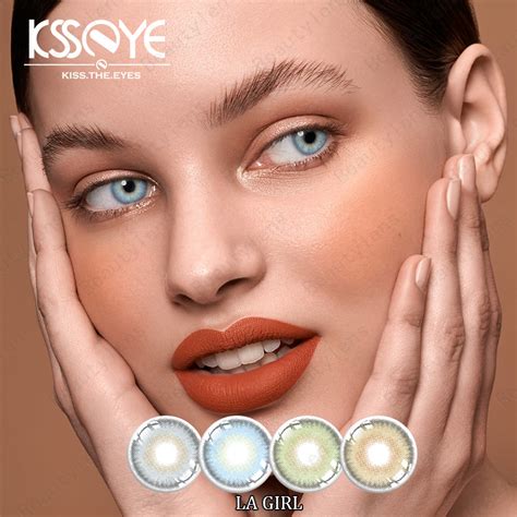 Ksseye Wholesale La Girl 3 Most Natural Color Contact Lenses Cosmetic
