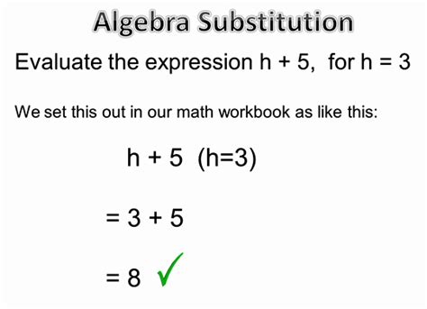 Algebra Substitution Positive Numbers Passys World Of Mathematics