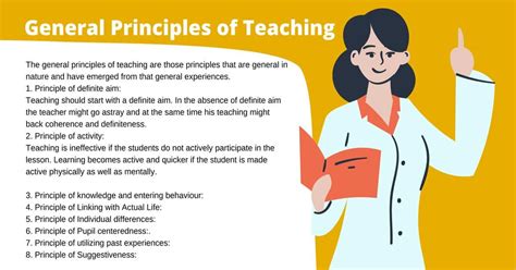 General Principles Of Teaching Yogiraj Study Notes
