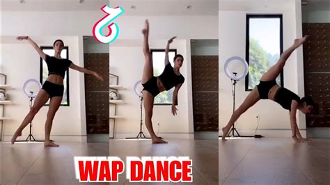 Charli Damelio Wap Dance Tiktok Compilation Youtube