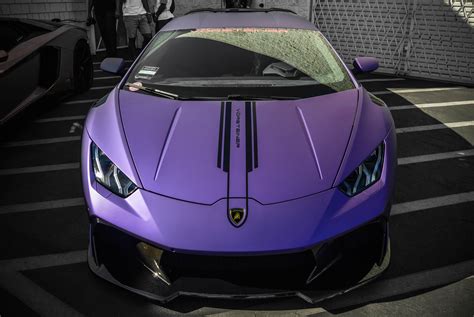 Purple Vorsteiner Lamborghini Huracan Autos