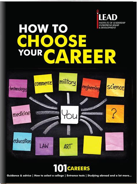When your first start talking about careers, brainstorm out loud with your teen. Books, Journals, Magazines - iLEAD Publications