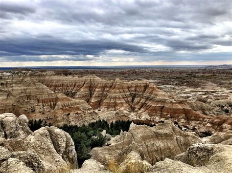 Badlands National Park Campsite Views The Vantastic Life