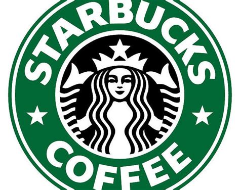 Id Sp00021 Starbucks Coffee Logo With Surrounding Letter Vinyl Decal