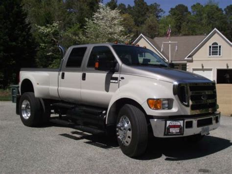Find Used 2005 Ford F650 Super Duty Caterpillar Diesel Crew Cab Pickup