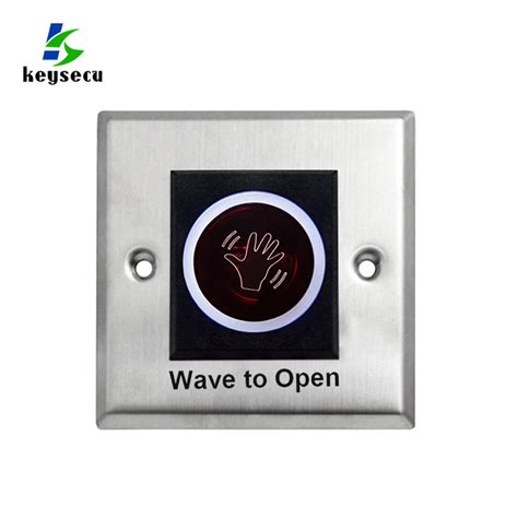 Keysecu Infrared Touchless Wave To Open Door Sensor Release Exit Button