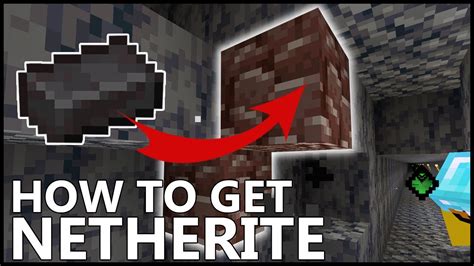 How To Get Netherite In Minecraft Youtube