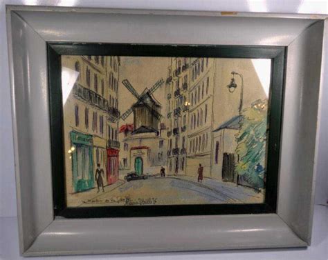 Maurice V Utrillo French 1883 1955 Watercolor
