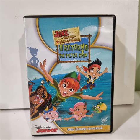 Dvd Jake E Os Piratas Da Terra Do Nunca O Retorno De Peter Pan
