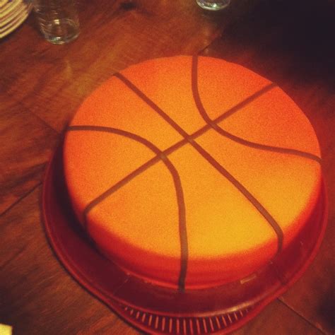 Basketball Cake Basketball Cake Basketball Party Basketball