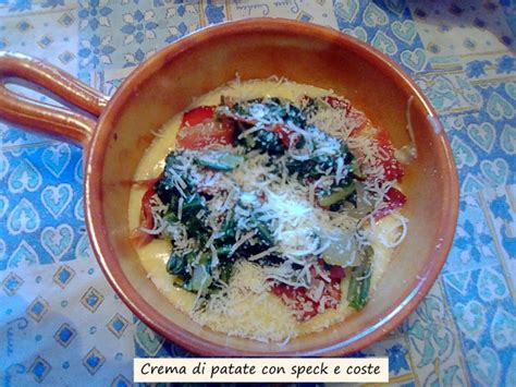 Maybe you would like to learn more about one of these? Crema di patate con speck e funghi croccanti - Pane & Tulipani