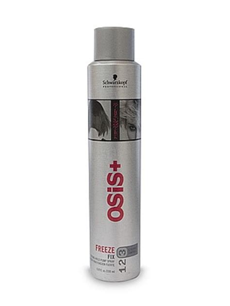 Das extreme hold hairspray verleiht extrem langanhaltenden halt und starke kontrolle. Schwarzkopf Osis Freeze Pump Hair Spray - Free shipping ...