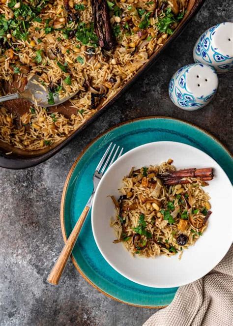 This Basmati Rice Pilaf Is Oven Baked With Dried Fruit Pine Nuts And