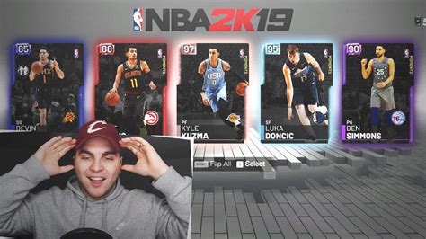 Nba 2k19 Youngest Players Draft Myteam Draft Mode Youtube