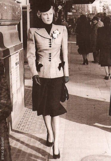 Forties Fashion 1940s Fashion Women 1940s Fashion