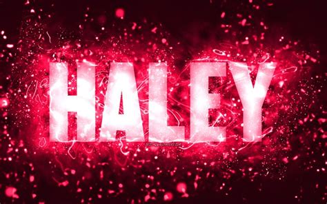 Haley Name Wallpaper