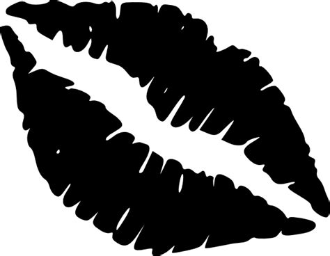 Black And White Lips Png Transpa Images Icon Arrow Up Svg Clipart