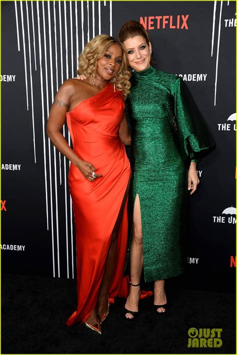Mary J Blige Kate Walsh The Umbrella Academy Premiere