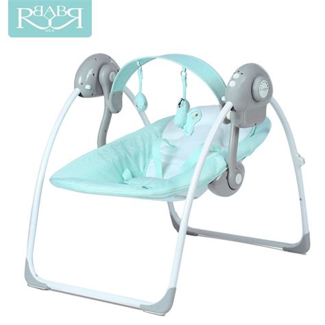 Babyruler Electric Baby Swing Chair Bouncer Music Rocking For Baby