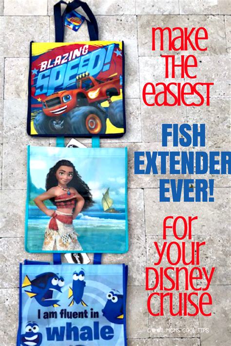 How To Make The Easiest Fish Extender Ever For A Disney Cruise Cool