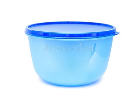 Transparent Plastic Containers Stock Photo Image Of Multicolored