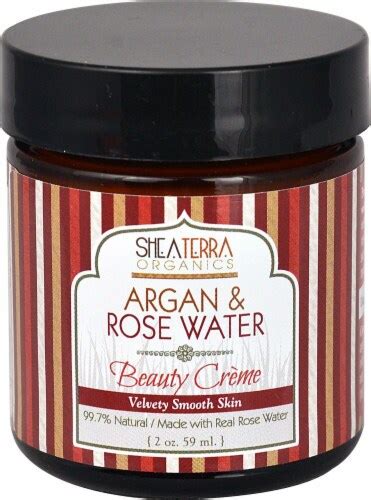 Shea Terra Organics Argan And Rose Water Beauty Crème 2 Oz Kroger