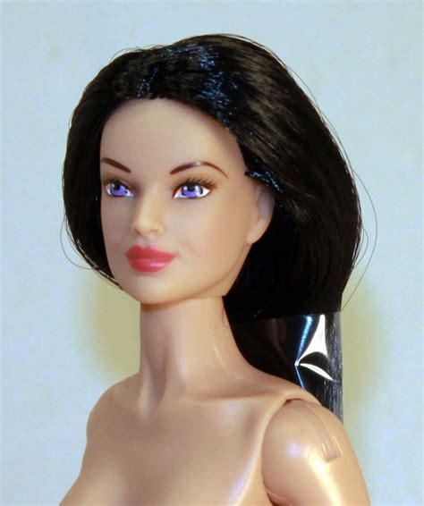 nude jakks pacific fashion doll black hair 2 style brand new ebay