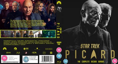 Star Trek Picard Season 2 2022 Custom R2 Uk Blu Ray Covers And