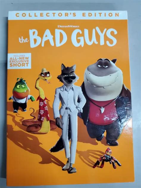 The Bad Guys Collectors Ed Dvd Sam Rockwell New W Slipcover 800