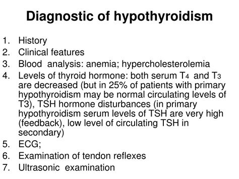 Ppt Hyperthyroidism Diagnostic Criteria Treatment Powerpoint