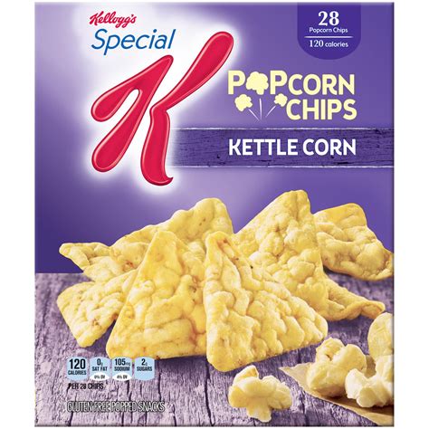 Kelloggs Special K Popcorn Chips Sweet And Salty 45 Oz