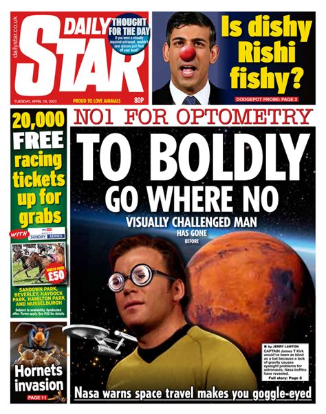 Daily Star Front Page 18th Of April 2023 Tomorrows Papers Today