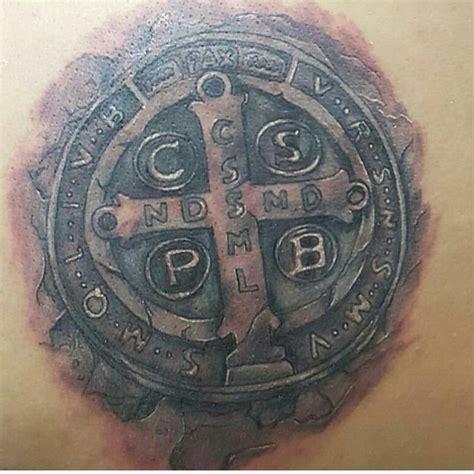 Medalla San Benito Tatuaje Tatuajes De La Cruz De San Benito Todo Lo