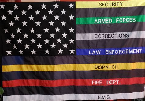3 X 5 First Responders Flag Etsy