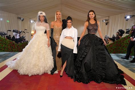 See The Kardashian Jenner Family At The Met Gala Popsugar Celebrity Uk