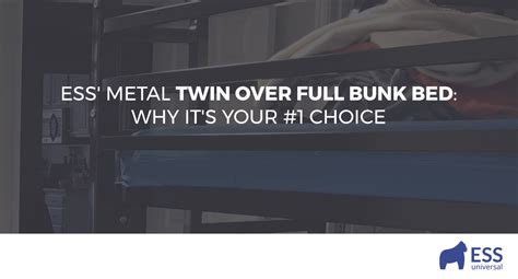 Ess Metal Twin Over Full Bunk Bed Why Its Your 1 Choice