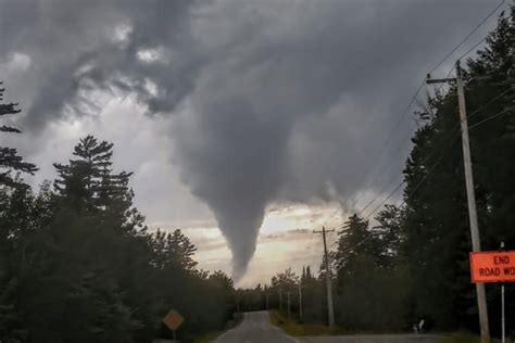 Top 10 best tornado video countdown. Look at This Confirmed Tornado Seen Spinning in Maine