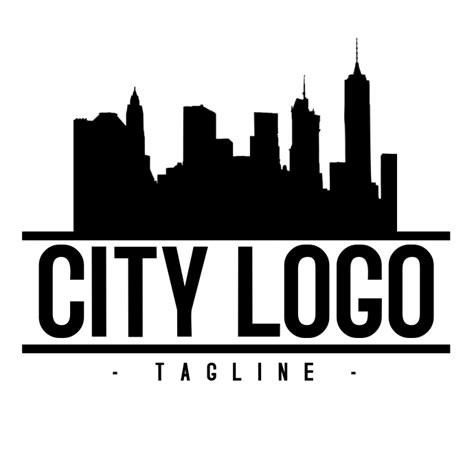 Urban Night City Logo Building Design Ubicaciondepersonascdmxgobmx